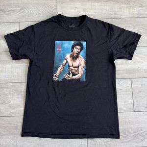 DGK x Bruce Lee Men's Graphic t shirt black, crewneck, short sleeves, Medium